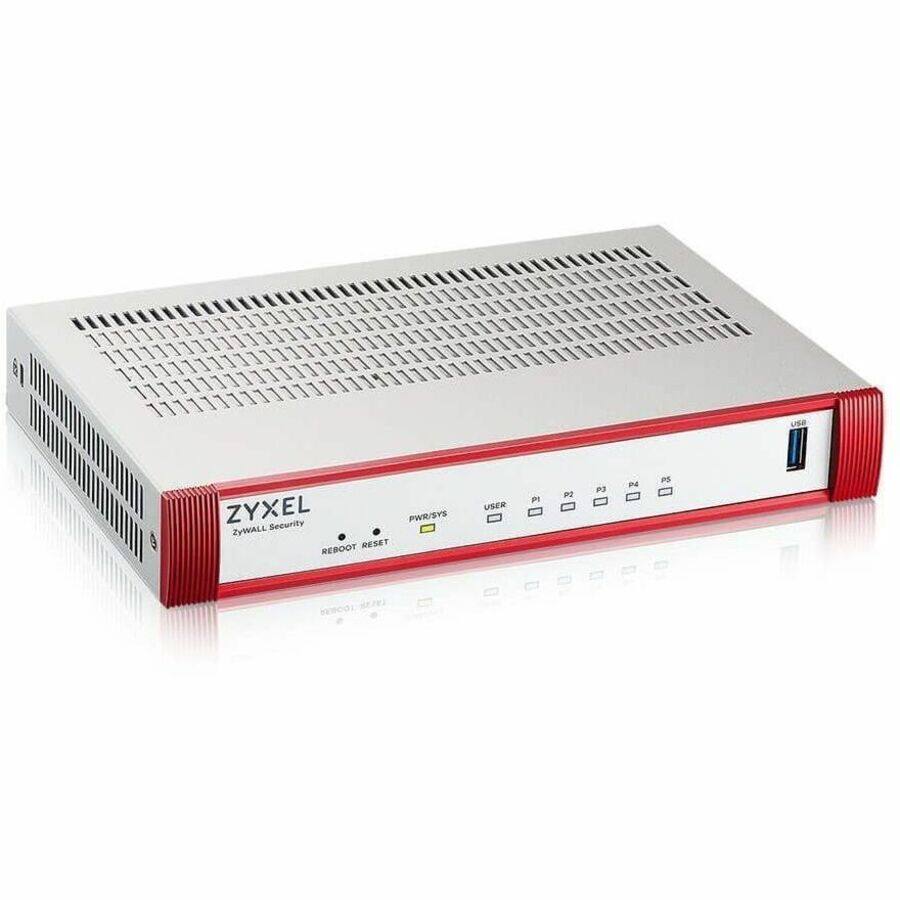 ZYXEL ZyWALL Security  
PWR/SYS  
REBOOT RESET  
USER P1 P2 P3 P4 P5  
WUWCOL