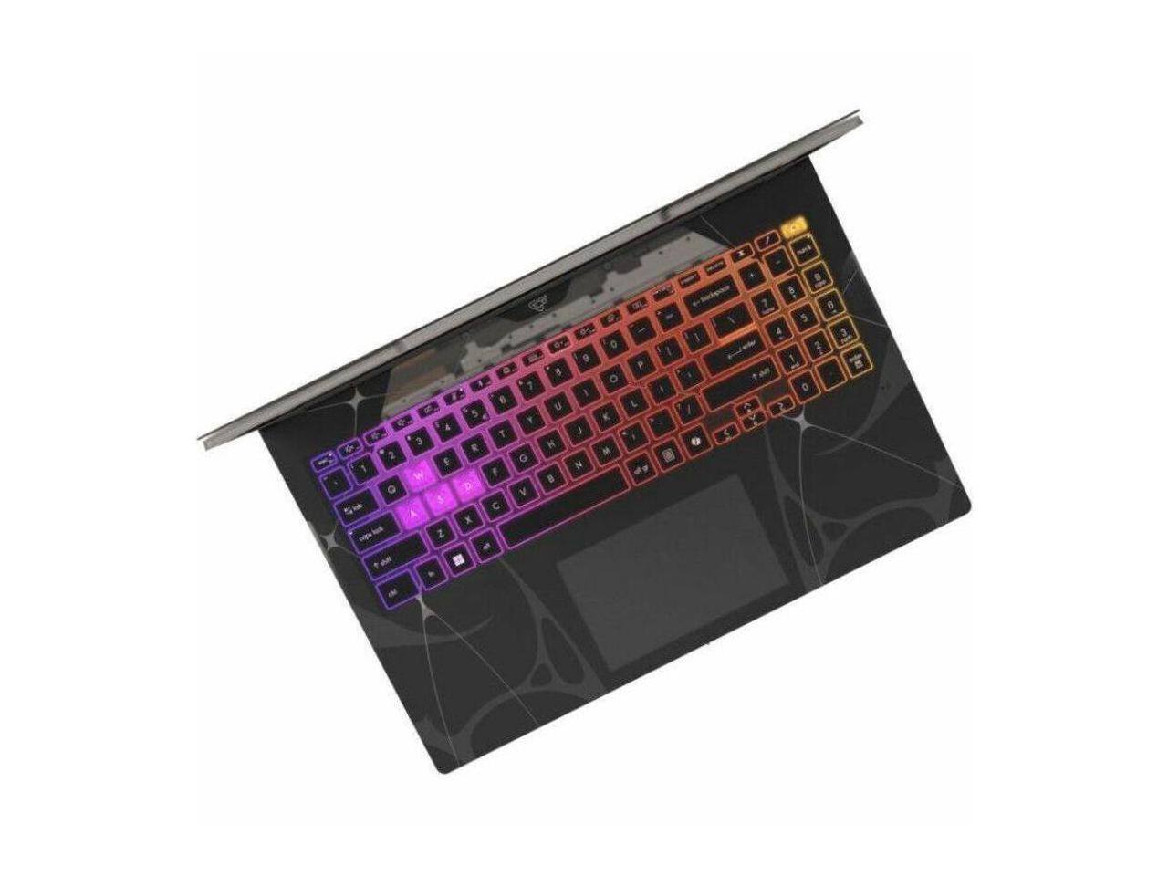 Alt View 3. MSI - MSI Cyborg 15 B2RWFKG-421US Gaming Notebook - Intel Core 7 240H - 32 GB - 1 TB SSD - RTX 5060 8 GB - Windows 11 - Black.