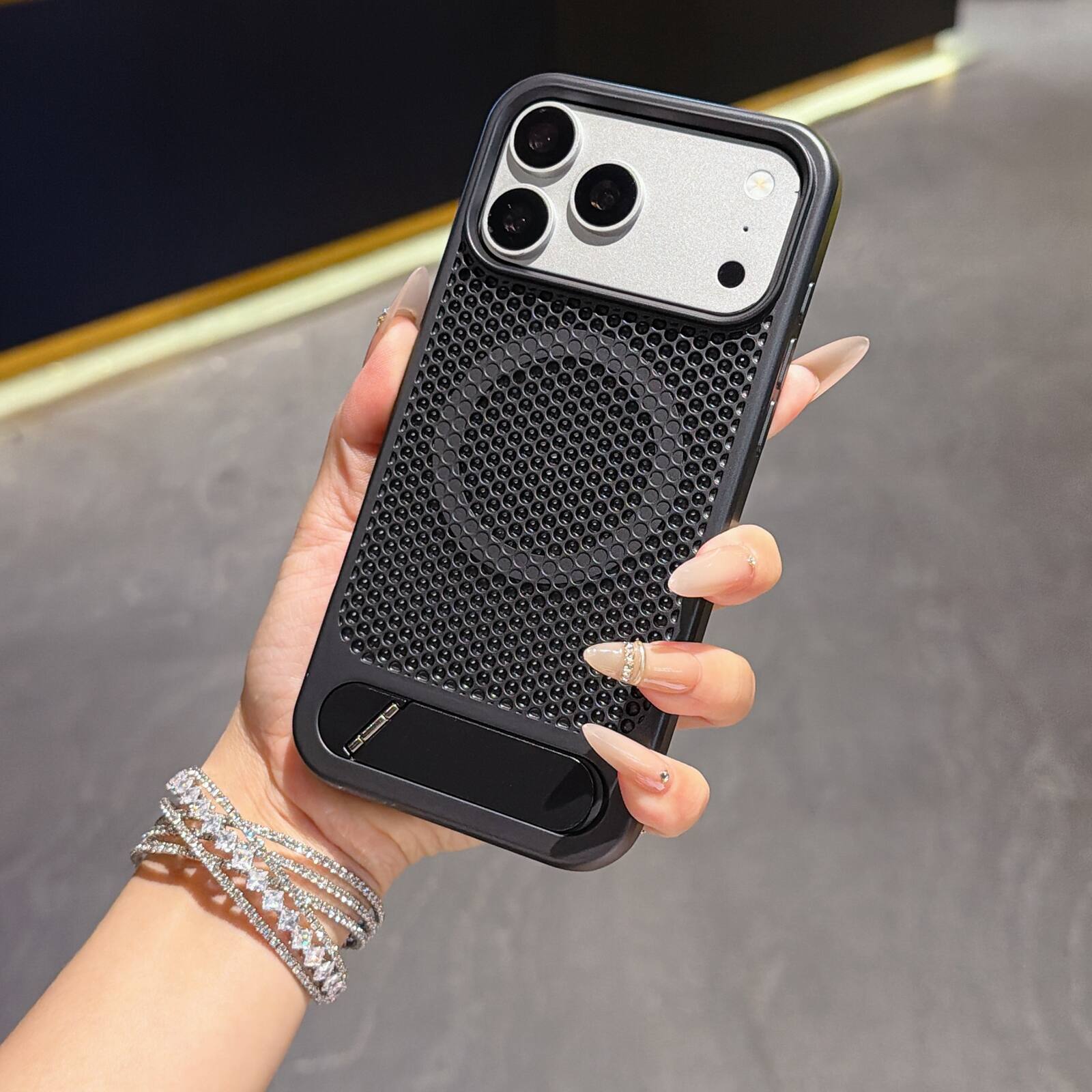 Dteck Heat Dissipation Case for Apple iPhone 18 Pro with Foldable ...