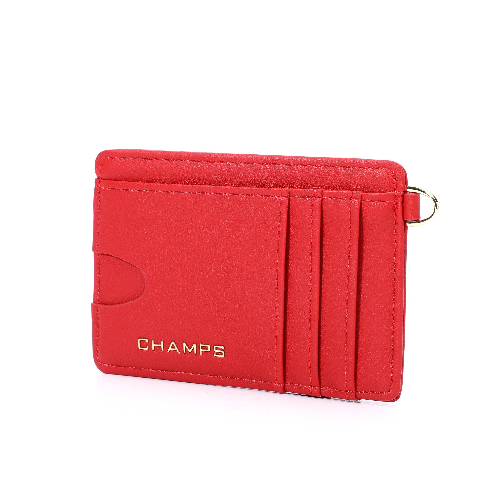Angle. Champs - Iconic Collection Access Cardholder - Red.