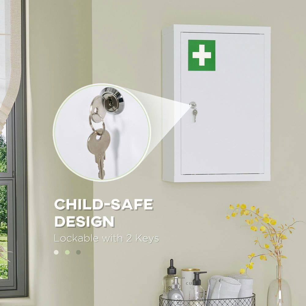 CHILD-SAFE DESIGN  
Lockable with 2 Keys