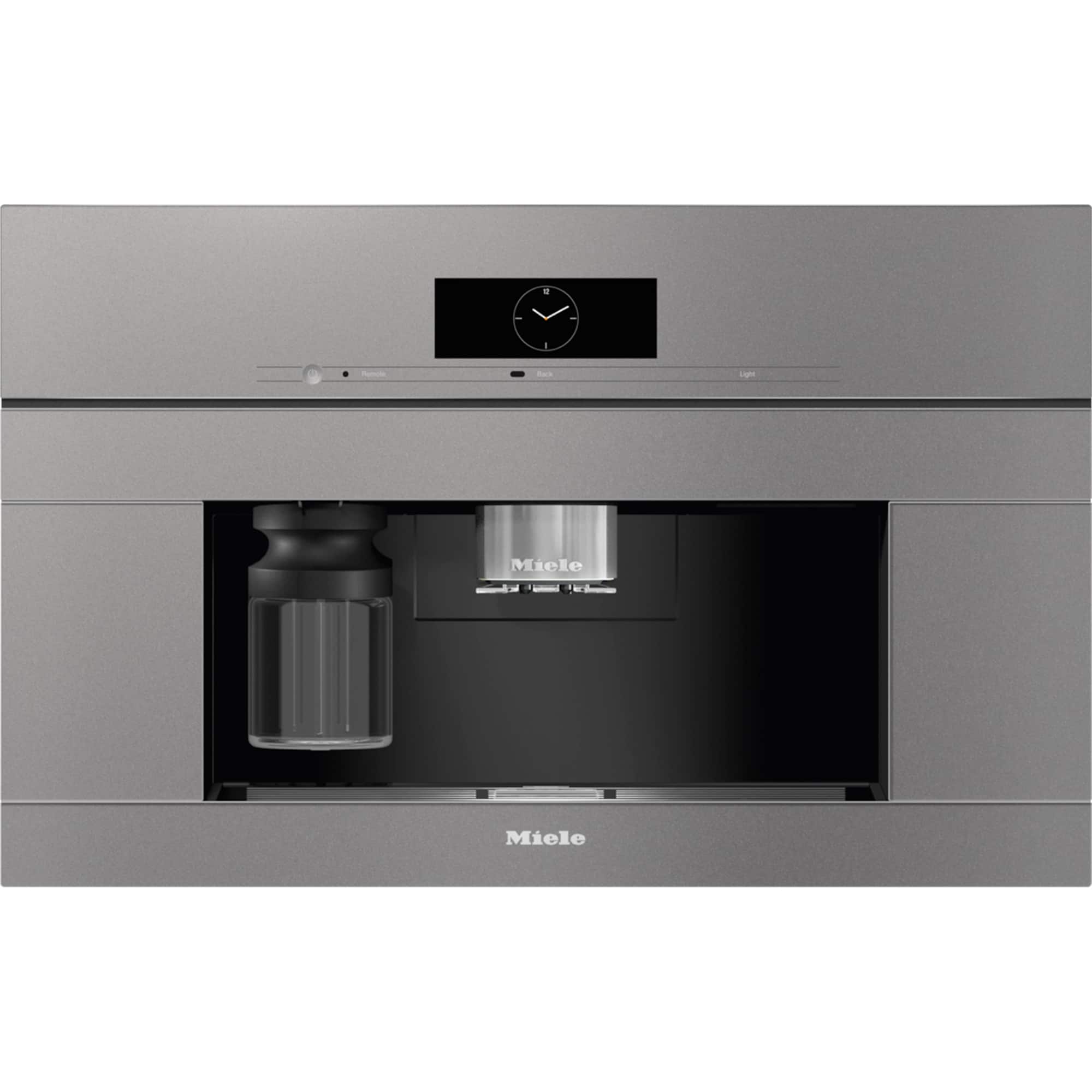 Miele - CVA 7875 Built-In Coffee Machine - Graphite Grey - Front_Zoom