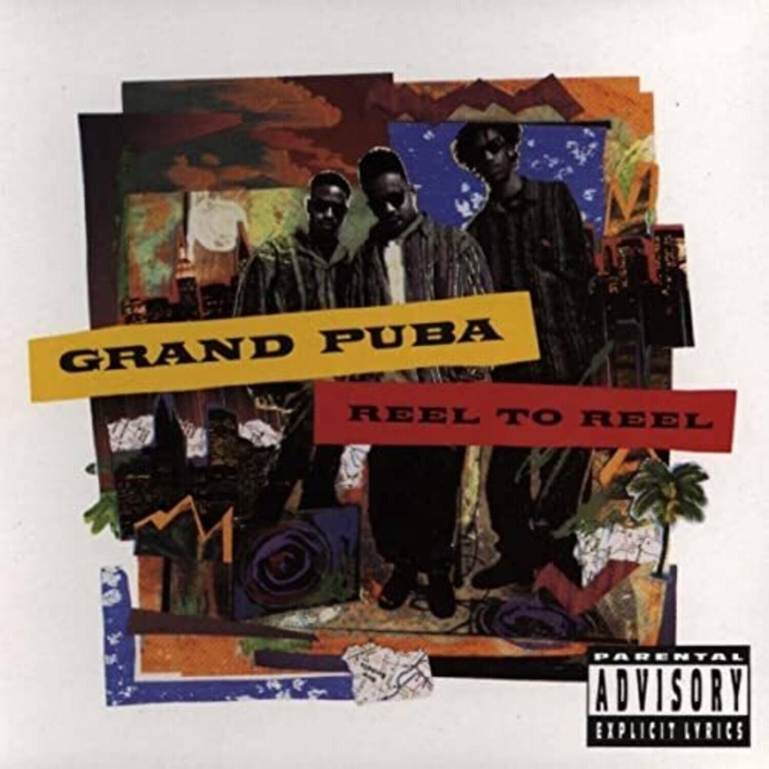 Grand Puba - Reel to Reel (LP-1 Tangerine Orange with Canary Yellow & LP-2 Blue Jay with White)   - VINYL LP price history on PriceWatchPro