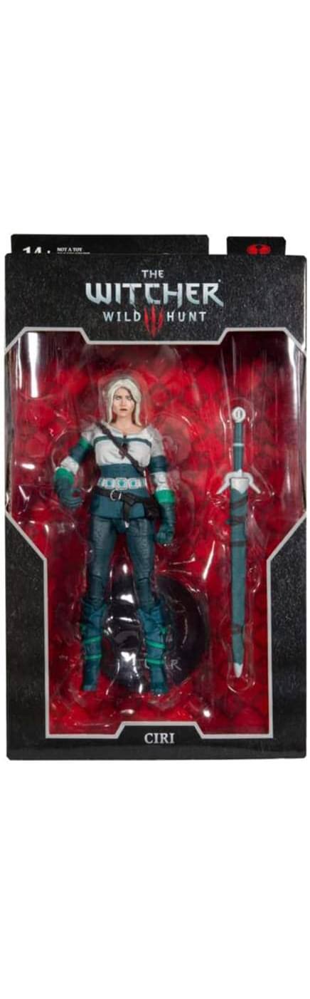 14 NOT A TOY  
THE WITCHER  
WILD HUNT  
CIRI