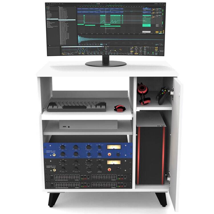 Alt View 9. Glorious - GLORIOUS Modular Side Rack (White) - White.