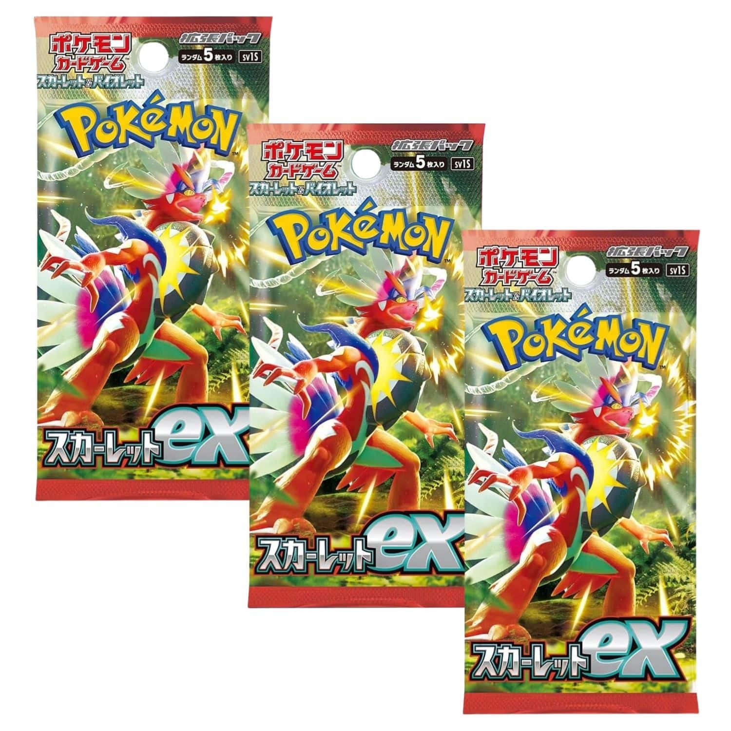 Pokémon Pokemon TCG SV1S Scarlet & Violet Scarlet Ex Booster Pack