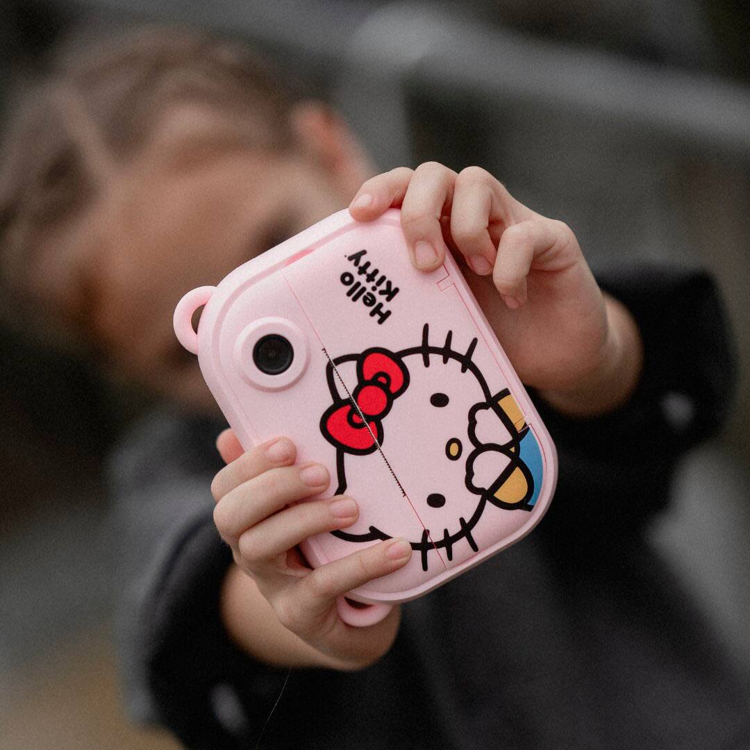 Alt View 19. Kidamento - Model P Instant Print Digital Camera - Pink.