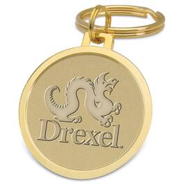 Jardine - Drexel Dragons Team Logo Split-Wire Key Ring - Gold