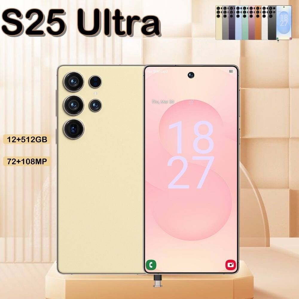 S25 Ultra - No SIM card  
12+512GB  
72+108MP  
Thu Mar 2 18 27