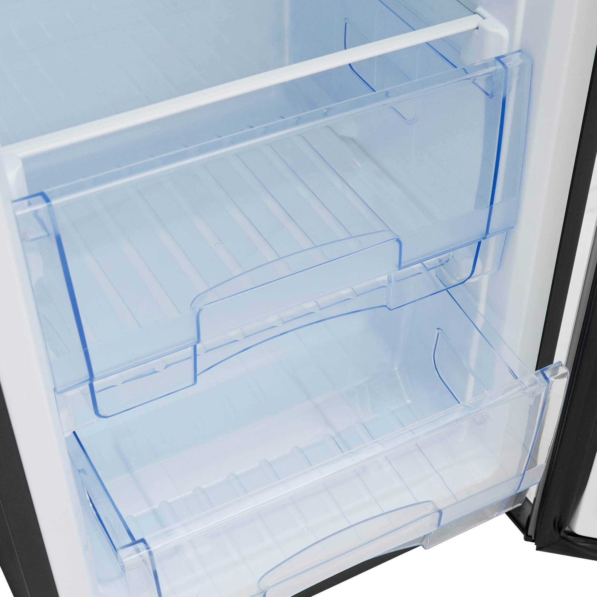Alt View 6. Koolmore - 21 in. Convertible Refrigerator/Freezer 4.2 cu. ft. in Silver (KM-RUF-42C) - Black.