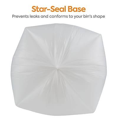 Star-Seal Base  
Prevents leaks and conforms to your bin's shape