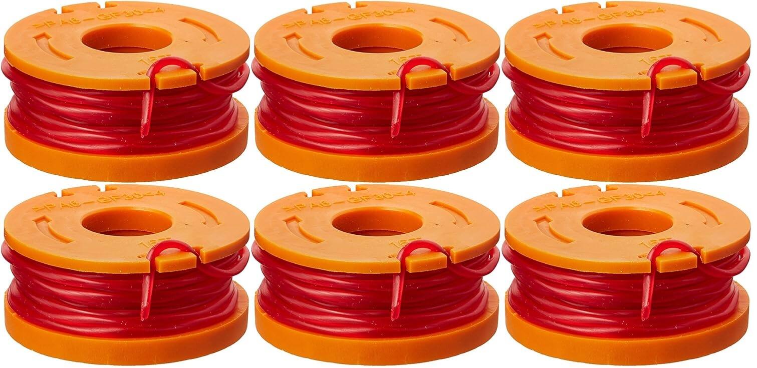 Alt View 14. WORX - 6 Replacement Trimmer Line for Select Cordless String Trimmers - Orange.