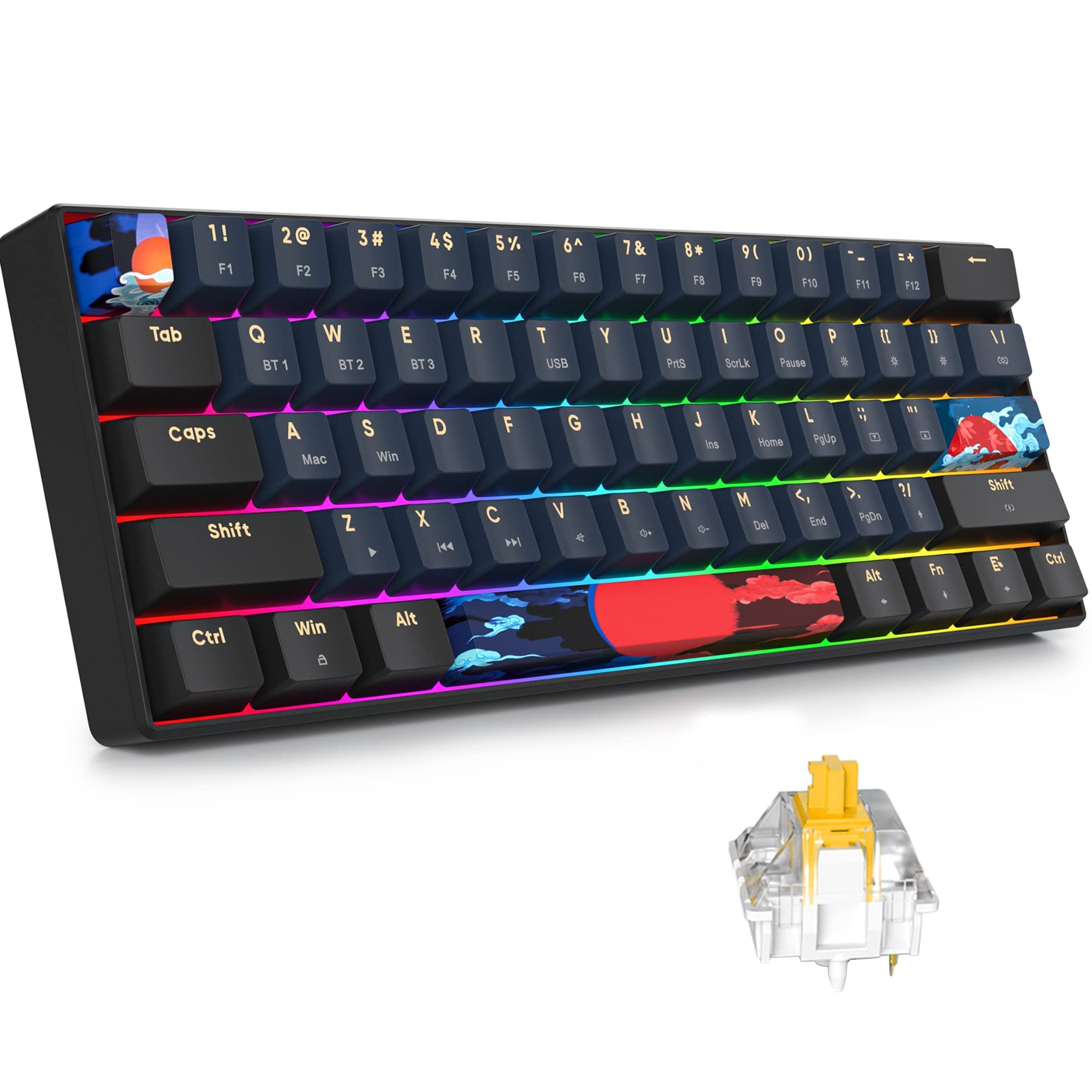 Blue samurai 61-Gateron Yellow