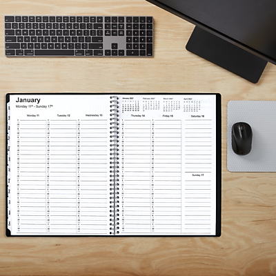 January

Monday 1st - Sunday 17th

Monday 1
Tuesday 2
Wednesday 3
Thursday 4
Friday 5
Saturday 6
Sunday 7

Monday 8
Tuesday 9
Wednesday 10
Thursday 11
Friday 12
Saturday 13
Sunday 14

Monday 15
Tuesday 16
Wednesday 17
Thursday 18
Friday 19
Saturday 20
Sunday 21

Monday 22
Tuesday 23
Wednesday 24
Thursday 25
Friday 26
Saturday 27
Sunday 28

Monday 29
Tuesday 30
Wednesday 31