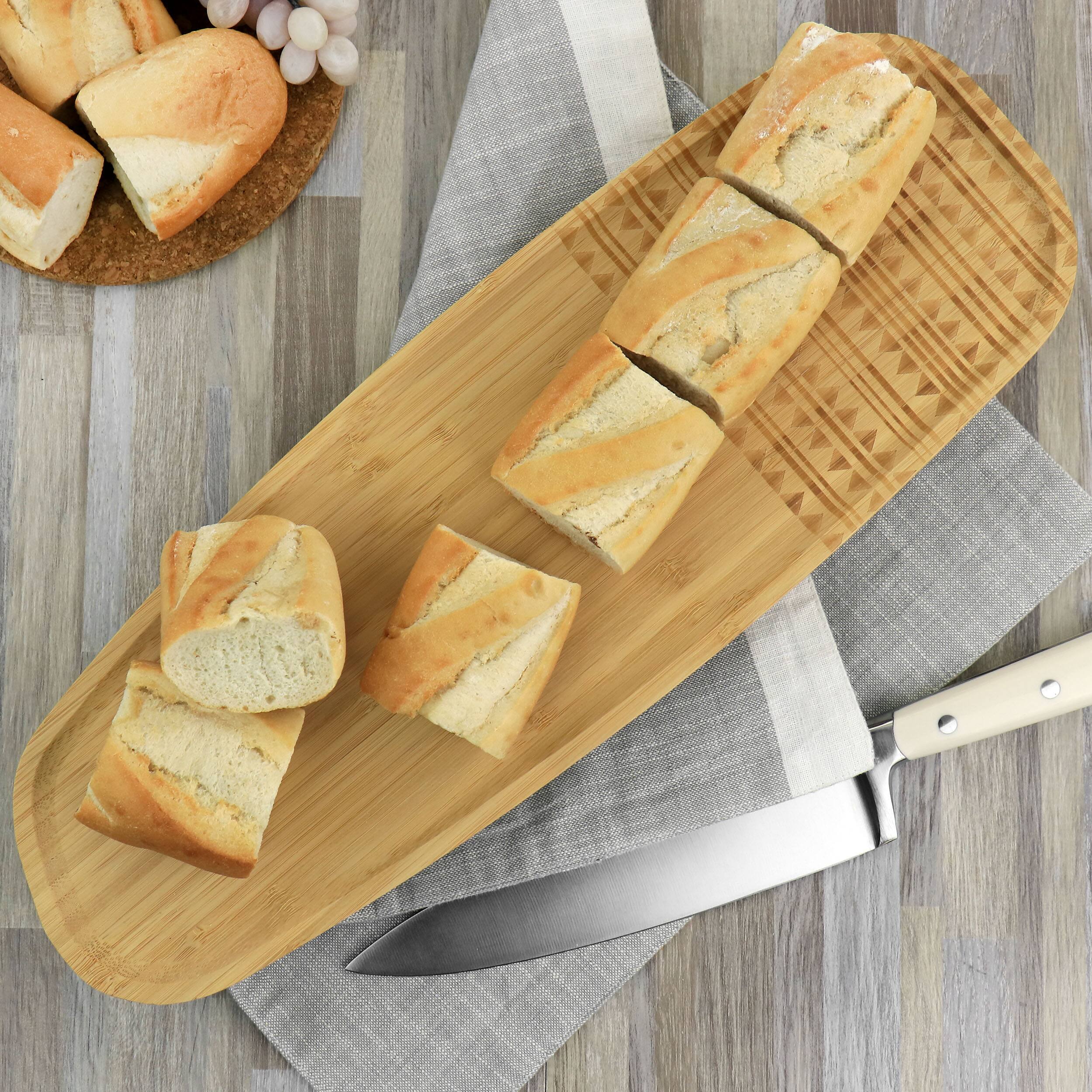 Alt View 5. Gibson - Gibson Home 17.7 Inch Sadler Narrow Wooden Serving Tray - Brown.