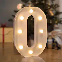 Paradigms Interiors - Light Up Letter A Led Marquee Sign 26 Letters And 10 Numbers Alphabet For Night Lights Weddings Birthdays P - Warm light-O