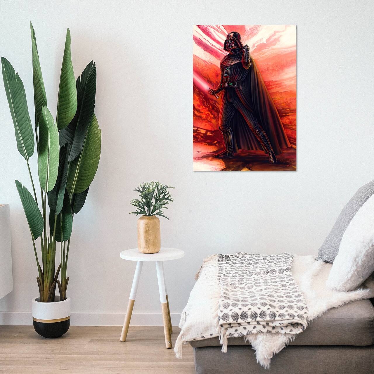 Back. Trend Setters - Star Wars (The Sith by Monte Moore) MightyPrint™ Wall Art - Multicolor.