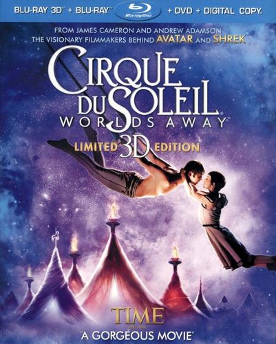  Cirque du Soleil: Worlds Away [Includes Digital Copy] [UltraViolet] [3D] [Blu-ray] [Blu-ray/Blu-ray 3D] [2012]