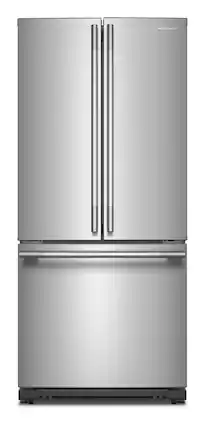 KitchenAid - 20 Cu. Ft. French Door Refrigerator with PrintShield Finish and Interior Dispense - Stainless Steel