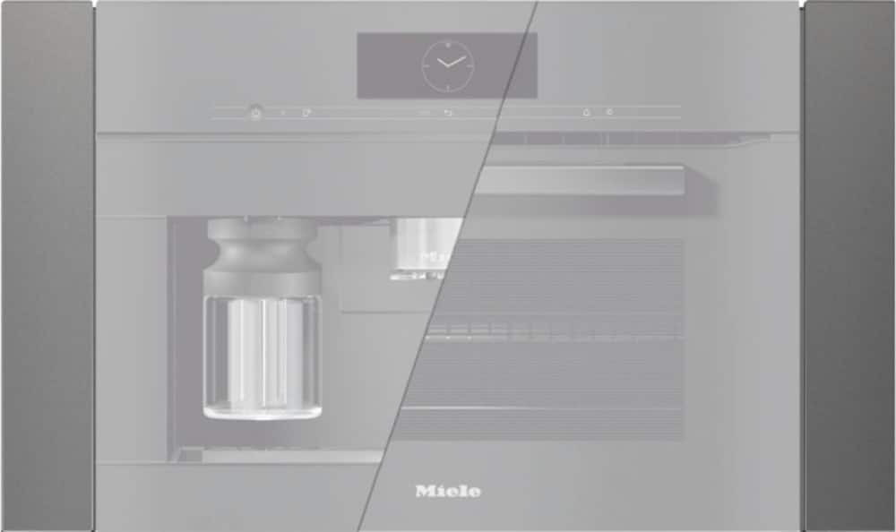 Front. Miele - EBA 7848 OBSW - Obsidian Black.