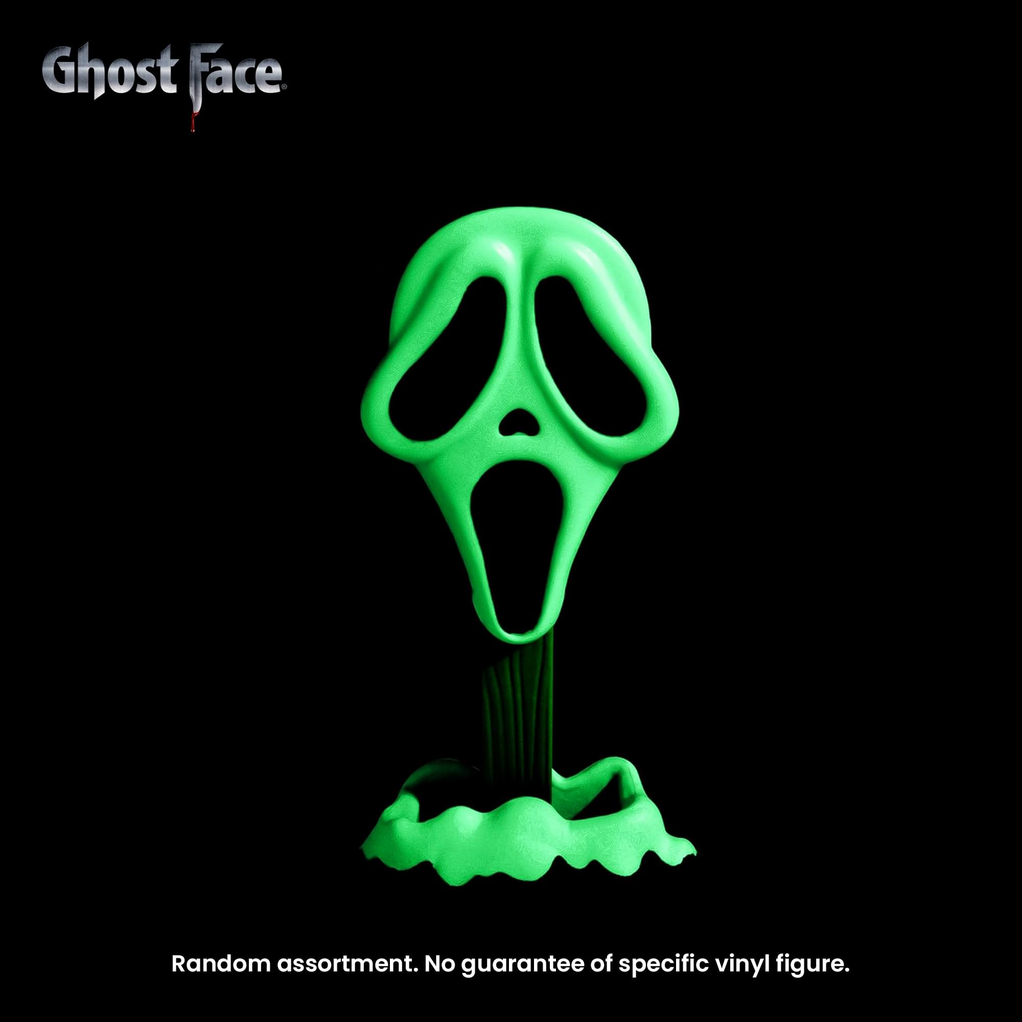 Ghost Face  
Random assortment. No guarantee of specific vinyl figure.