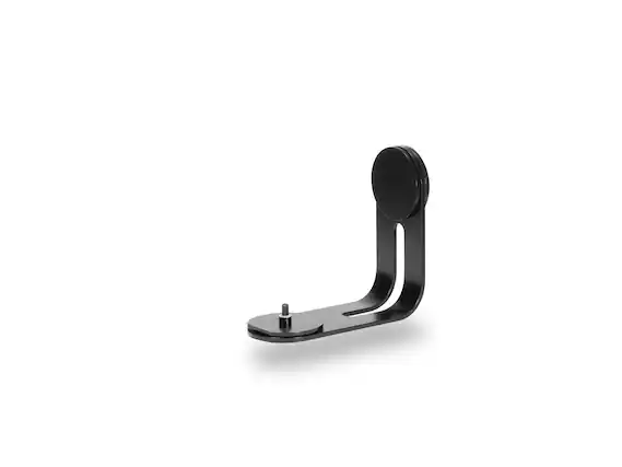 Front. Bluesound - Bluesound Pulse M Speaker Wall Mount - Black - Black.