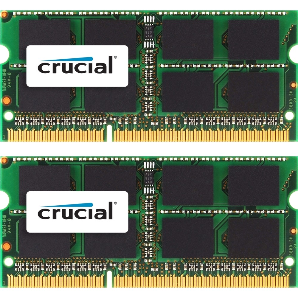 Best Buy Crucial 2 Pack 8gb 1 3 Ghz Ddr3l Sodimm Laptop Memory Kit Ct2k8g3s1339m