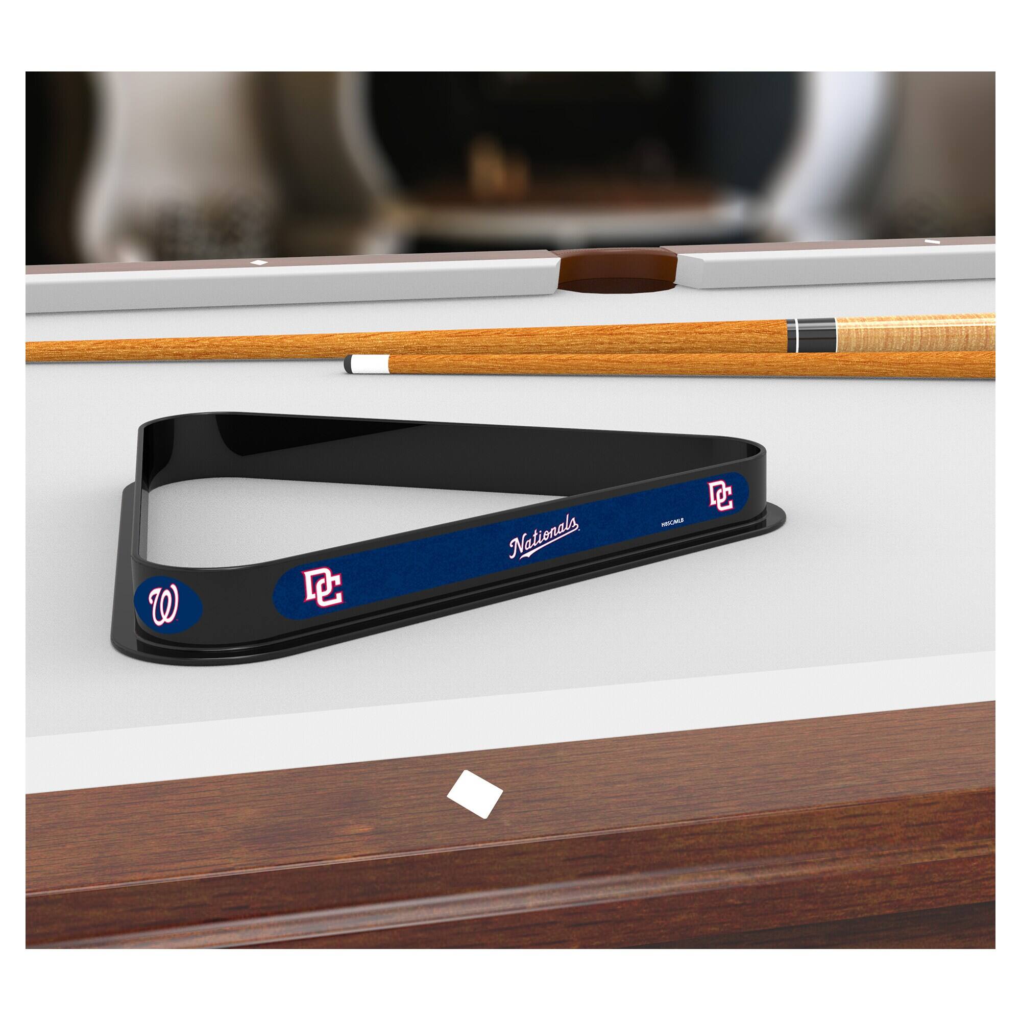 Alt View 1. Holland Bar Stool Co. - Washington Nationals Billiard Racking Triangle - Multicolor.