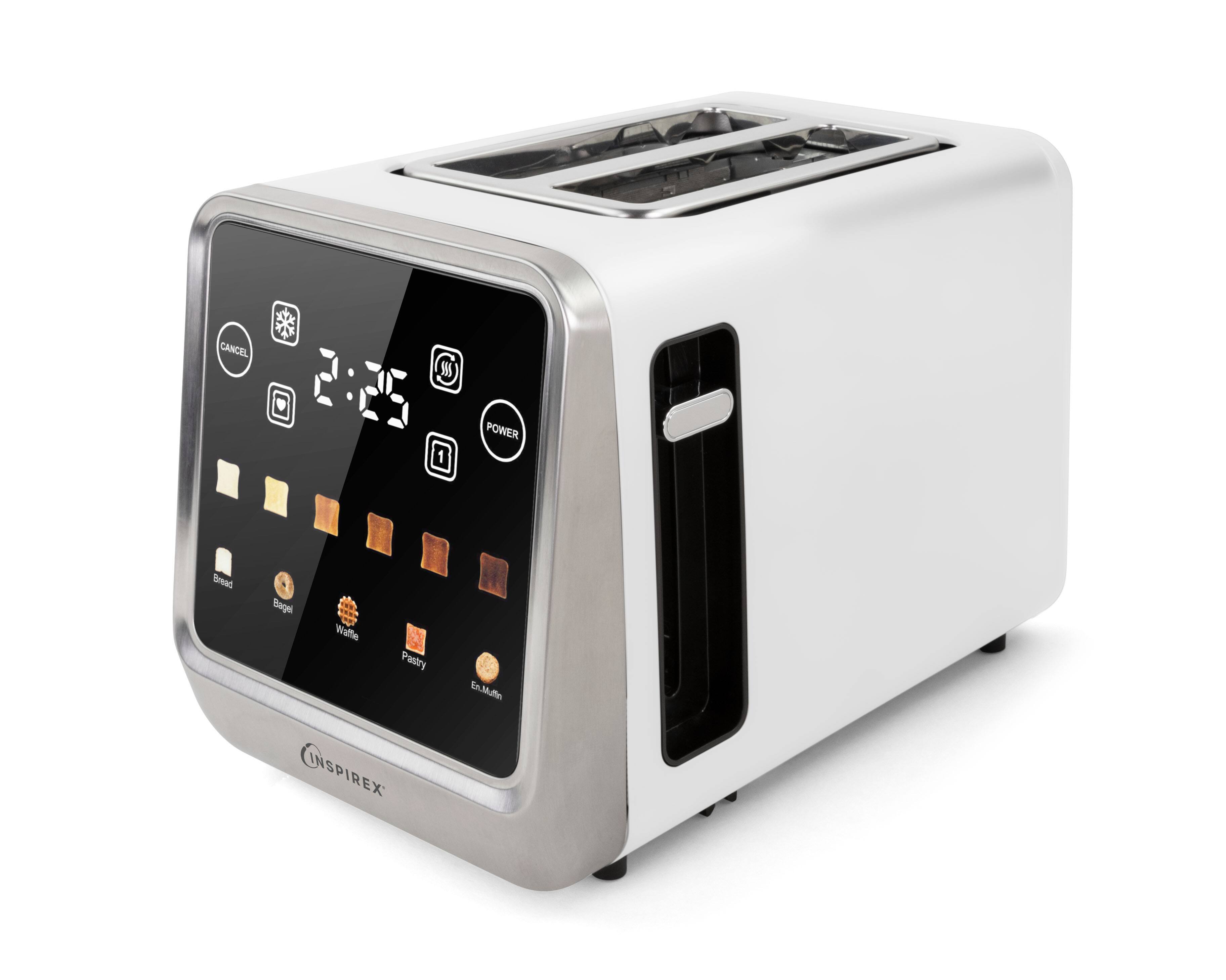 CANCEL 2:25 1 POWER  
Bread Bagel Waffle Pastry En.Muffin  
INSPIREX