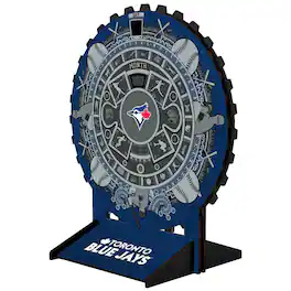 Fan Creations - Toronto Blue Jays Aztec Circle Desk Calendar - Multicolor