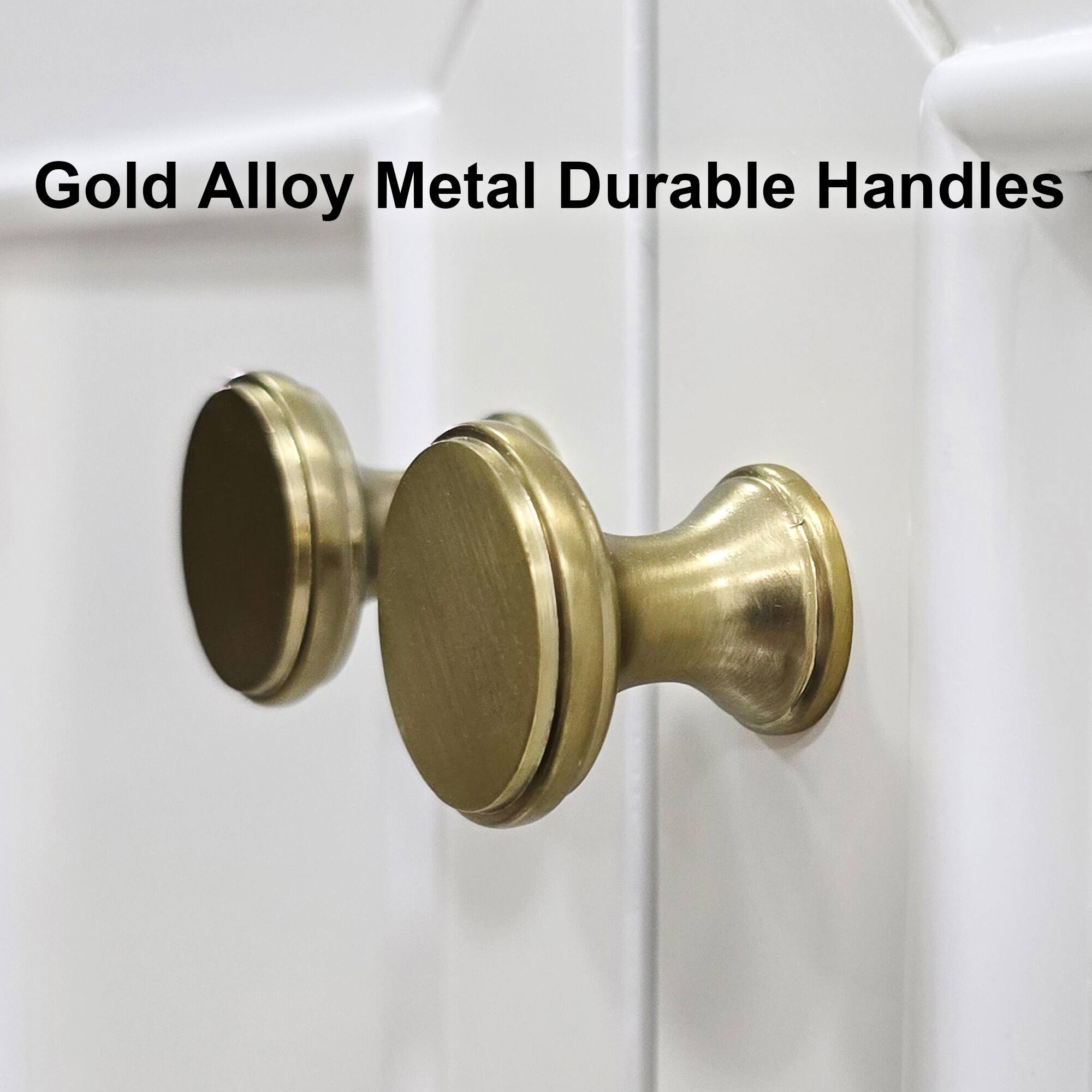 Gold Alloy Metal Durable Handles