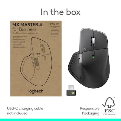 Logitech MX Master 4 for Business Wireless Bluetooth Laser Logitech MX Master 4 for Business Wireless Bluetooth Laser