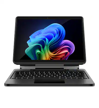 Front. Dexnor - 2-in-1 Keyboard Case for Microsoft Surface Pro 11/9,Detachable Case,Floating Cantilever Stand,Dual Bluetooth,Pen Holder - DEX-MSP11/9-MK.