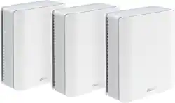 ASUS - ZenWiFi BE14000 Tri-Band Mesh Wi-Fi 7 System (3-Pack) - White - Front_Zoom