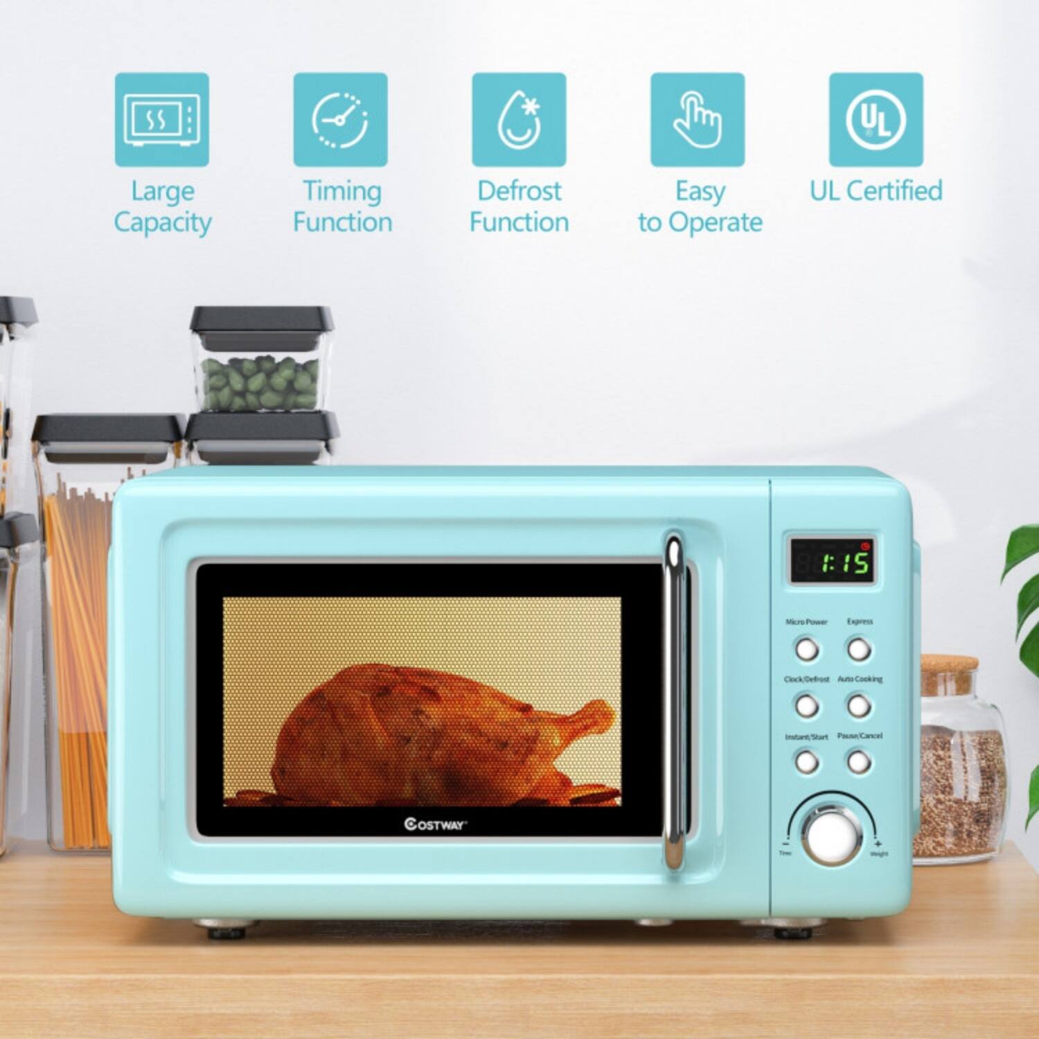 SS UL Large Capacity Timing Function Defrost Function Easy to Operate UL Certified

- Large Capacity
- Timing Function
- Defrost Function
- Easy to Operate
- UL Certified

Enpress Chek/Oebuc Aut Auts-Coctking Instant Peute Pacse Caa GOSTWAY