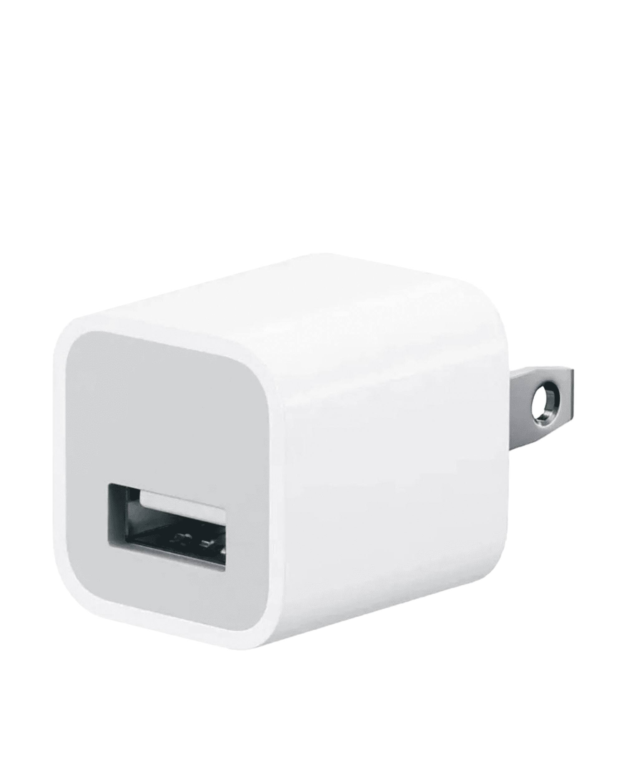 Front. MobileSentrix - 5W USB-A Power Wall Adapter Compatible For IPhone / IPad / Watch / IPod - OEM - White.