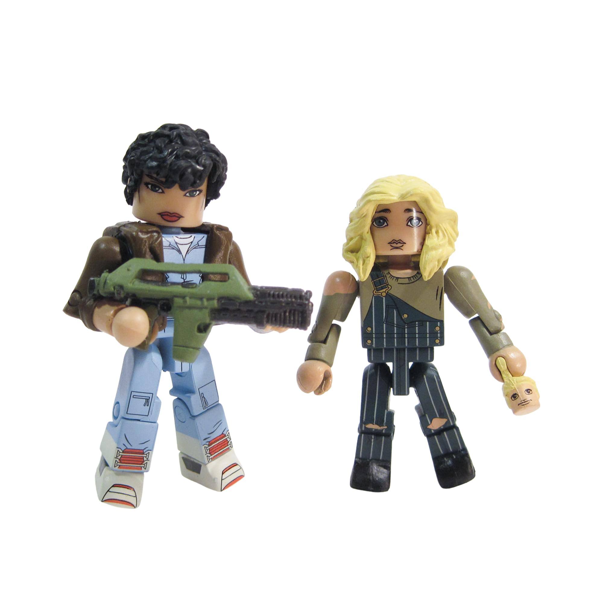 Alt View 10. Diamond Comic - Aliens Jumpsuit Ripley & Newt 2-Pack Series 2 Minimates.