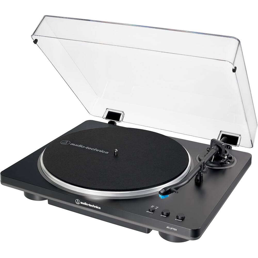 Audio Technica Fully Automatic Belt Drive Turntable Silver with