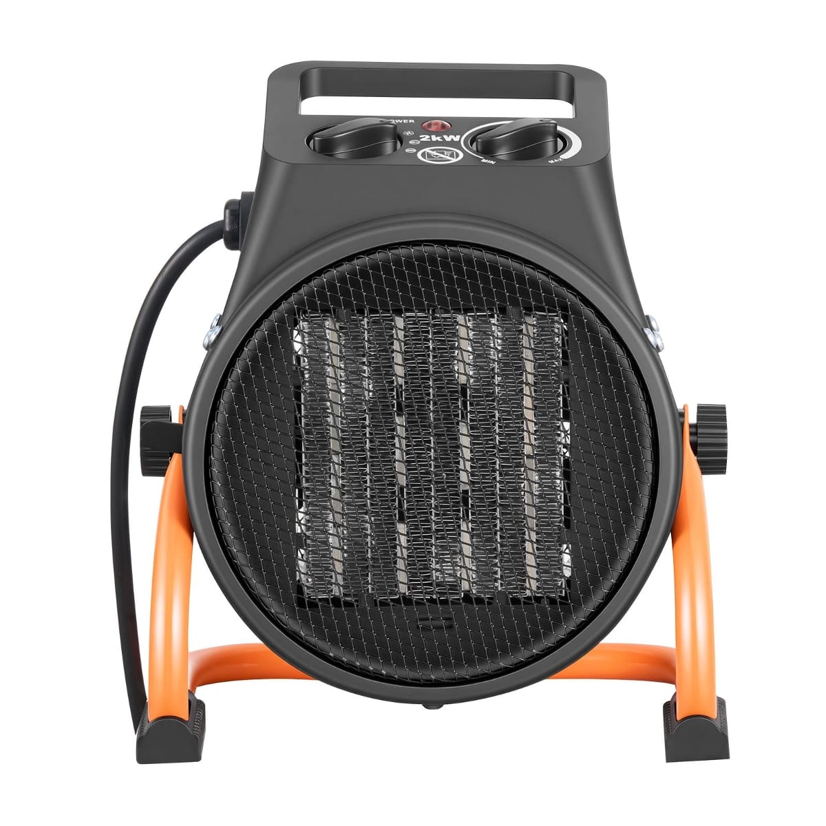 Loheer - 1500W Electric Greenhouse Heater PTC Space Heater with Fan for Grow Tents and Small Rooms