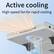 Active cooling High-speed fan for rapid cooling