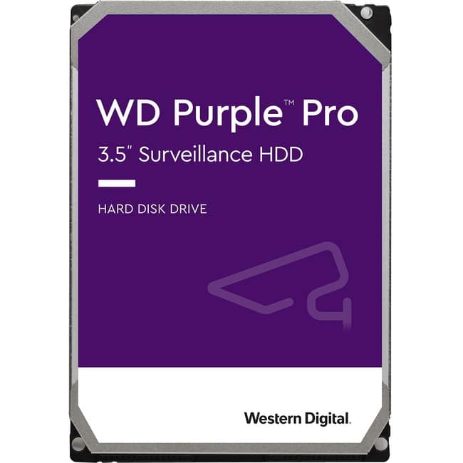 Western Digital - Purple Pro WD181PURP 18 TB Hard Drive - 3.5" Internal - SATA (SATA/600) - Conventional Magnetic