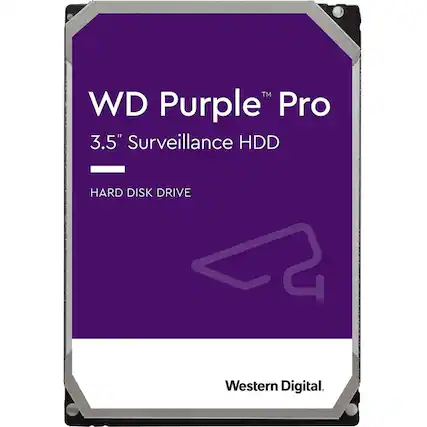 WD Purple™ Pro
3.5" Surveillance HDD
HARD DISK DRIVE
Western Digital.