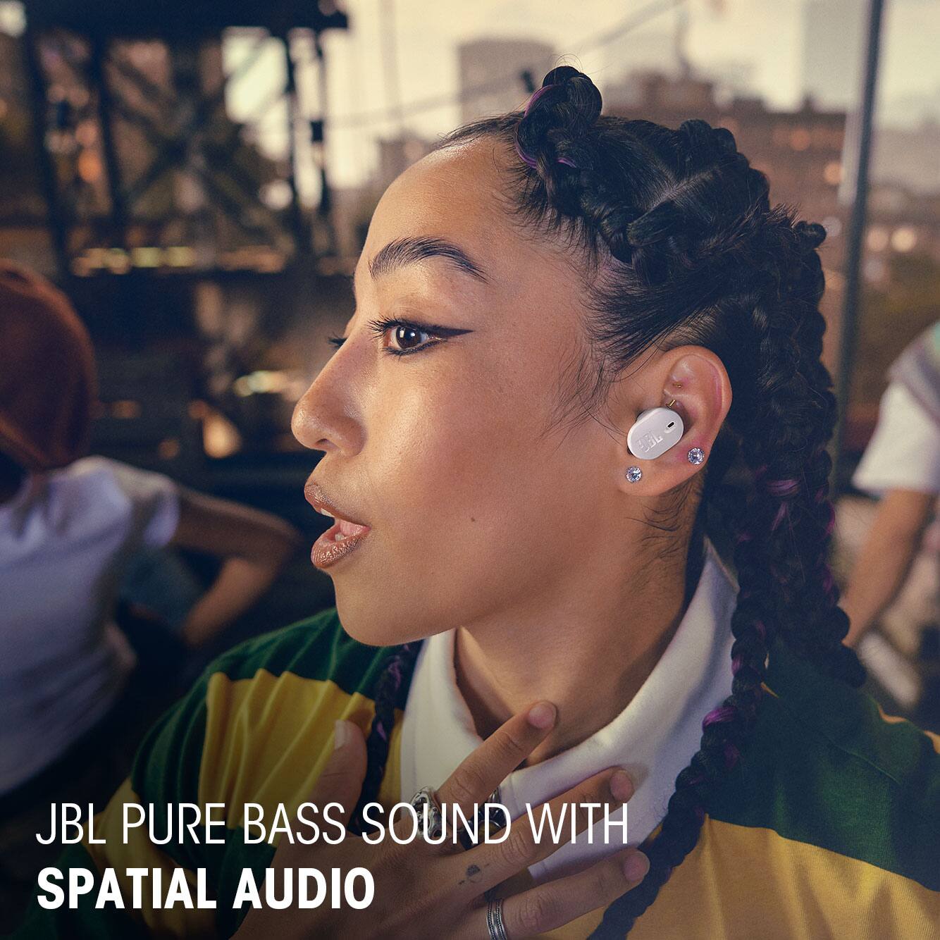JBL PURE BASS SOUND WITH SPATIAL AUDIO