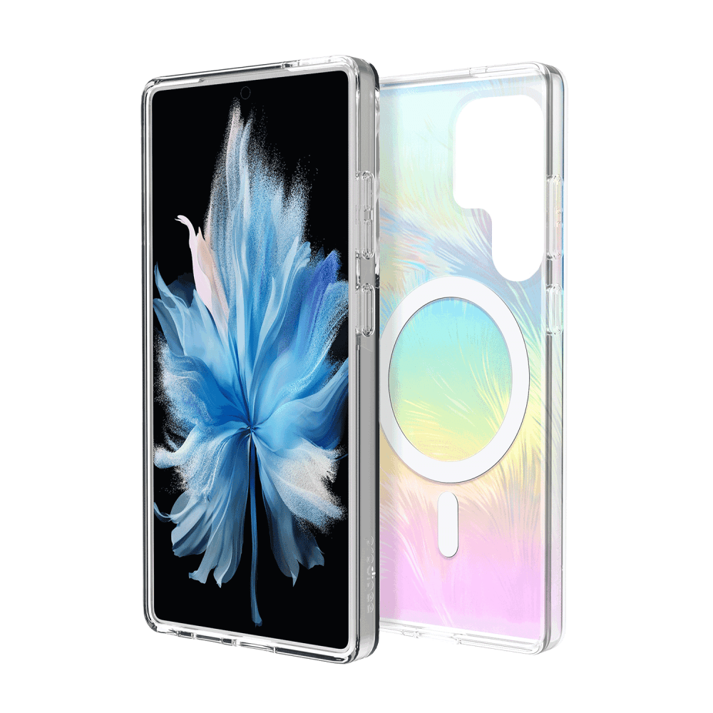 Front. Prodigee - Pampas Case for Samsung Galaxy S 2025 Large - Multicolor.