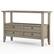 Angle. Simpli Home - Amherst Console Sofa Table - Distressed Grey.