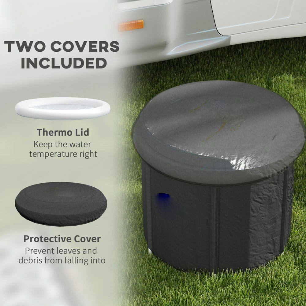 TWO COVERS INCLUDED

Thermo Lid  
Keep the water temperature right

Protective Cover  
Prevent leaves and debris from falling into