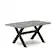 East West Furniture X696GA124 5 5 Pc Dining Room Set 4 Mid Century ...