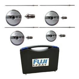Fuji Spray - Fuji Air Cap Set 7020 #2,4,5 and 6 for Semi-PRO and Hobby-PRO Spray Guns Bundle