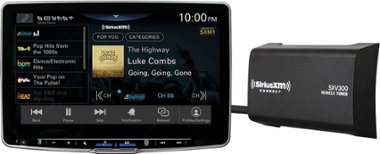 SiriusXM - Connect Satellite Radio Vehicle Tuner - Black - Front_Zoom