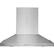 Front. Monogram - 30" Convertible Range Hood - Stainless steel.
